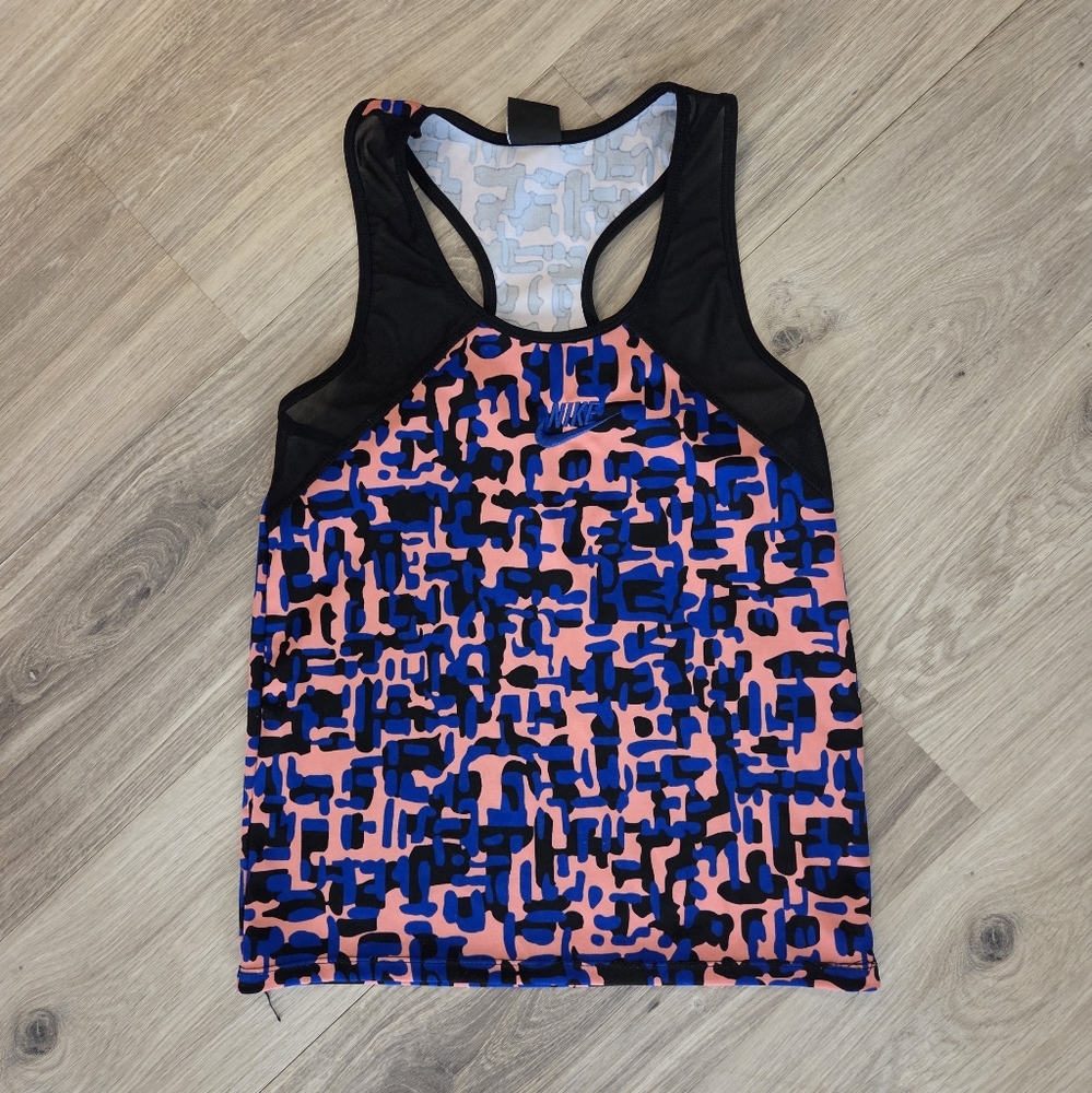 Nike Court Dri-FIT Printed Women's Size M Tennis Tank Top